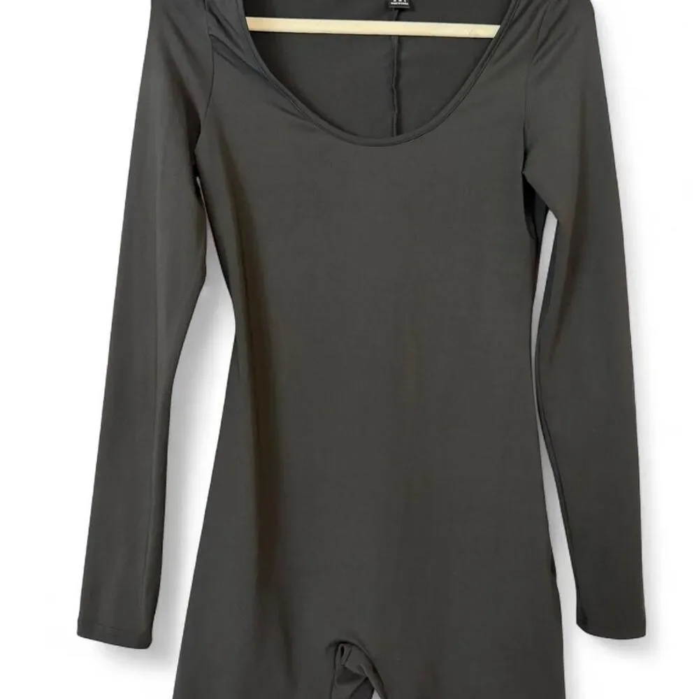 Shein Women's Black and Grey Playsuit-romper - Picture 1 of 3